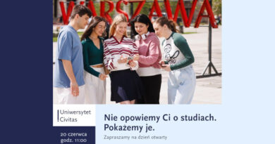 Stacjonarny Dzień Otwarty – Uniwersytet Civitas w Warszawie
