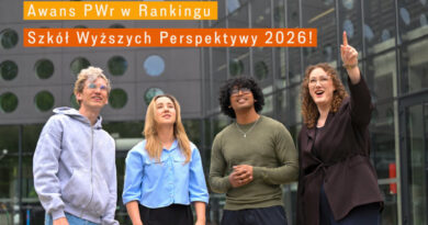 Politechnika Wrocławska w TOP 6 uczelni w Polsce! Politechnika Wrocławska w TOP 6 uczelni w Polsce!