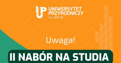 Drugi nabór na studia 2026/2027 – Uniwersytet Przyrodniczy w Lublinie Drugi nabór na studia 2026/2027 – Uniwersytet Przyrodniczy w Lublinie