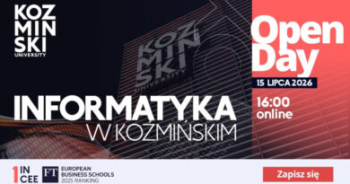 Dzień Otwarty Online – Informatyka – Akademia Leona Koźmińskiego w Warszawie