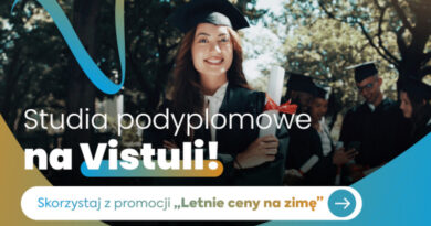 Skorzystaj z promocji na studia podyplomowe w AFiB Vistula w Warszawie!