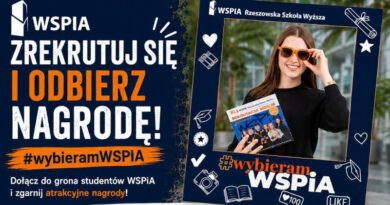 Konkurs ZREKRUTUJ SIĘ I ODBIERZ NAGRODĘ! – WSPiA Rzeszowska Szkoła Wyższa Konkurs ZREKRUTUJ SIĘ I ODBIERZ NAGRODĘ! – WSPiA Rzeszowska Szkoła Wyższa