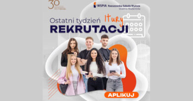 Ostatni tydzień pierwszej tury rekrutacji – kiedy drugi nabór? – WSPiA Rzeszowska Szkoła Wyższa