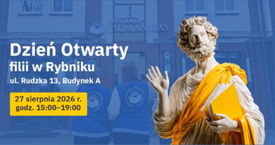 Akademia Humanitas zaprasza na Dzień Otwarty filii w Rybniku!