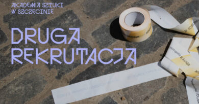 Rekrutacja uzupełniająca na studia 2026/2027 – Akademia Sztuki w Szczecinie