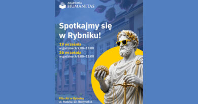Akademia Humanitas – Spotkajmy się w Rybniku!
