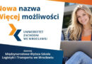 MWSLiT zmieniła nazwę na Uniwersytet Zachodni we Wrocławiu