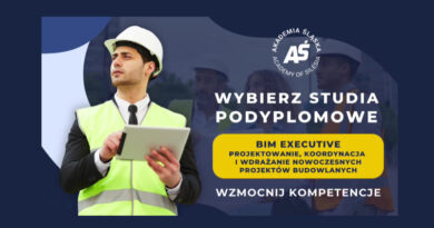BIM Executive – studia podyplomowe  Akademia Śląska