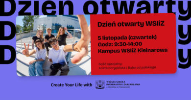 Wyższa Szkoła Informatyki i Zarządzania w Rzeszowie – Dzień Otwarty WSIiZ 2026
