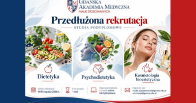 Gdańska Akademia Medyczna Nauk Stosowanych: rekrutacja na studia podyplomowe przedłużona!